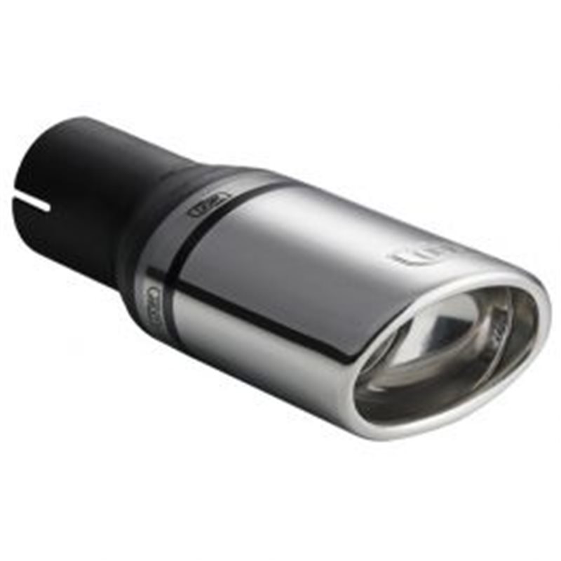 Cola de escape Ulter Sport 95x65mm Schuin - Lengte 200mm - Montage -50mm - RVS 