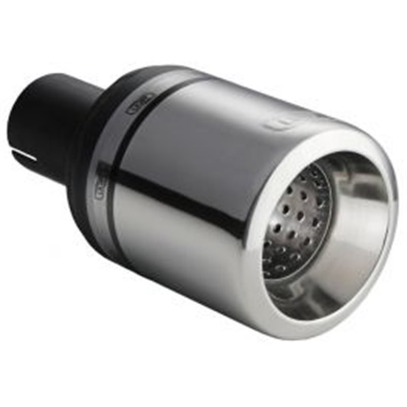 Cola de escape Ulter Sport Ø100mm Big Rim - Lengte 120mm - Montage -50mm - RVS 