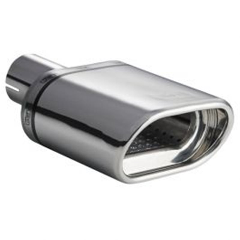 Cola de escape Ulter Sport 145x75mm - Lengte 140mm - Montage -50mm - RVS 
