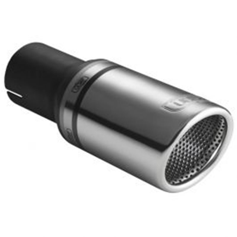 Cola de escape Ulter Sport Ø70mm Schuin RS - Lengte 120mm - Montage -50mm - RVS 