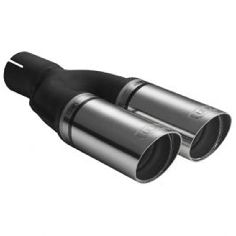 Cola de escape Ulter Sport Ø60mm Race - Lengte 220mm - Montage -50mm - RVS 