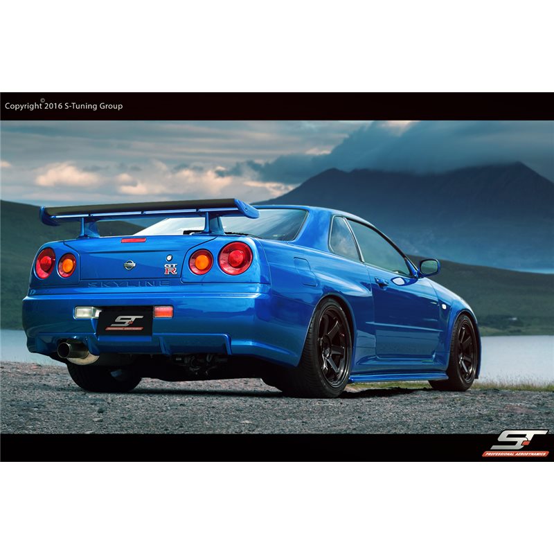 Paragolpes Trasero Nissan Skyline R34 Gtt
