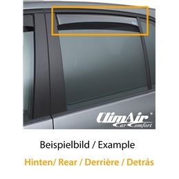 Juego Derivabrisas Traseros Climair Dacia Sandero/Stepway III 2021-