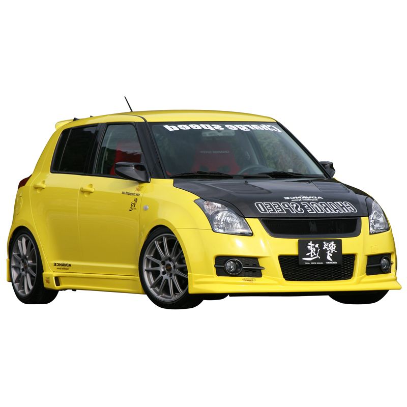 Paragolpes Chargespeed Suzuki Swift II Sport 2005- 'HalfType' (FRP)
