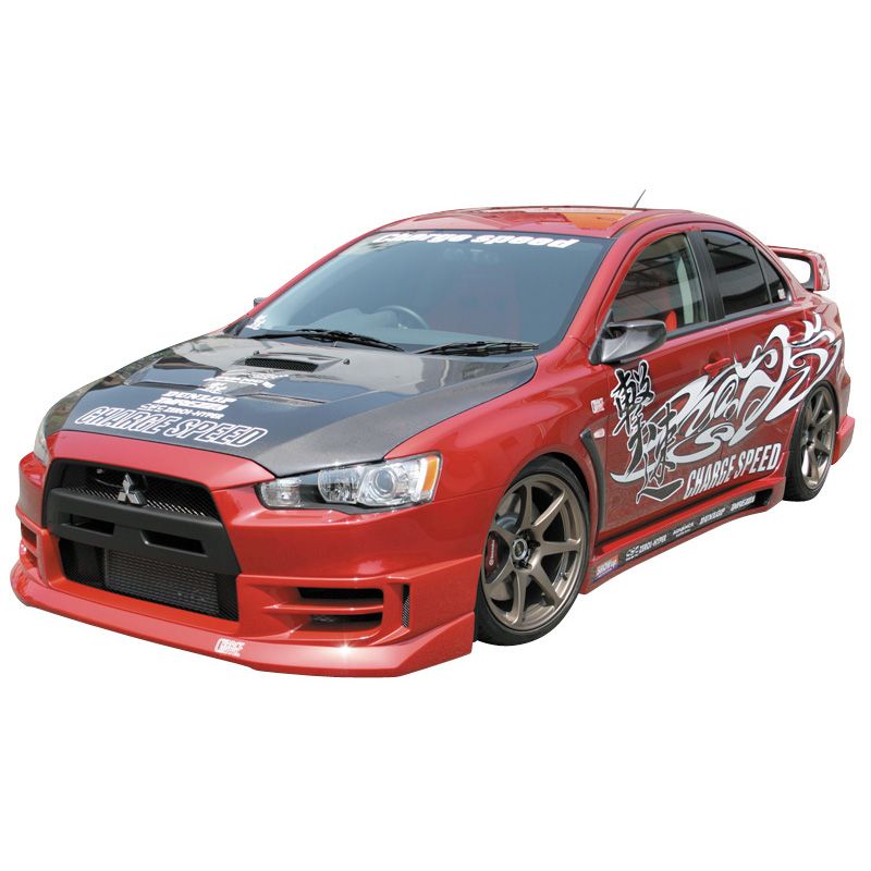 Paragolpes Chargespeed Mitsubishi Lancer Evo X CZ4A HalfType (FRP)