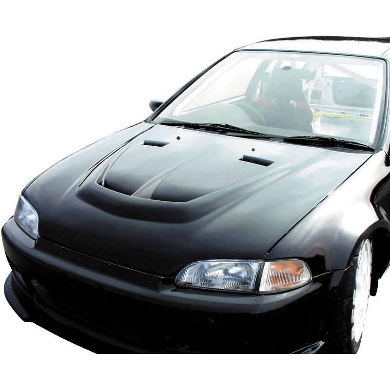 Capo Chargespeed Honda Civic EG 2/3-puertas 1992-1995 + Luchtinlaten (FRP)