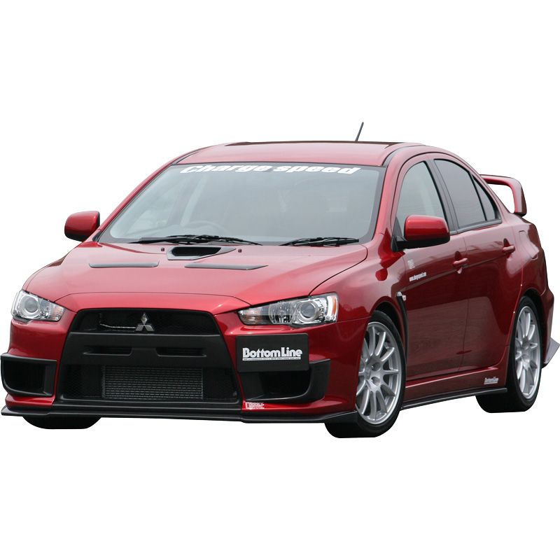 Paragolpes Chargespeed Mitsubishi Lancer Evo X CZ4A Bottomline (FRP)