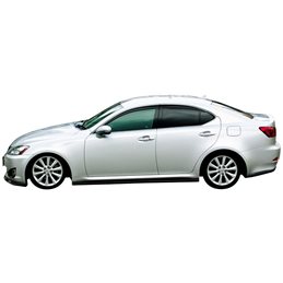 Faldones laterales Chargespeed Lexus IS250 11/2005- 'BottomLine' (FRP)