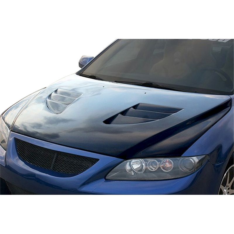 Capo Chargespeed Mazda 6 Fase I -2008 + Luchtinlaten (FRP)