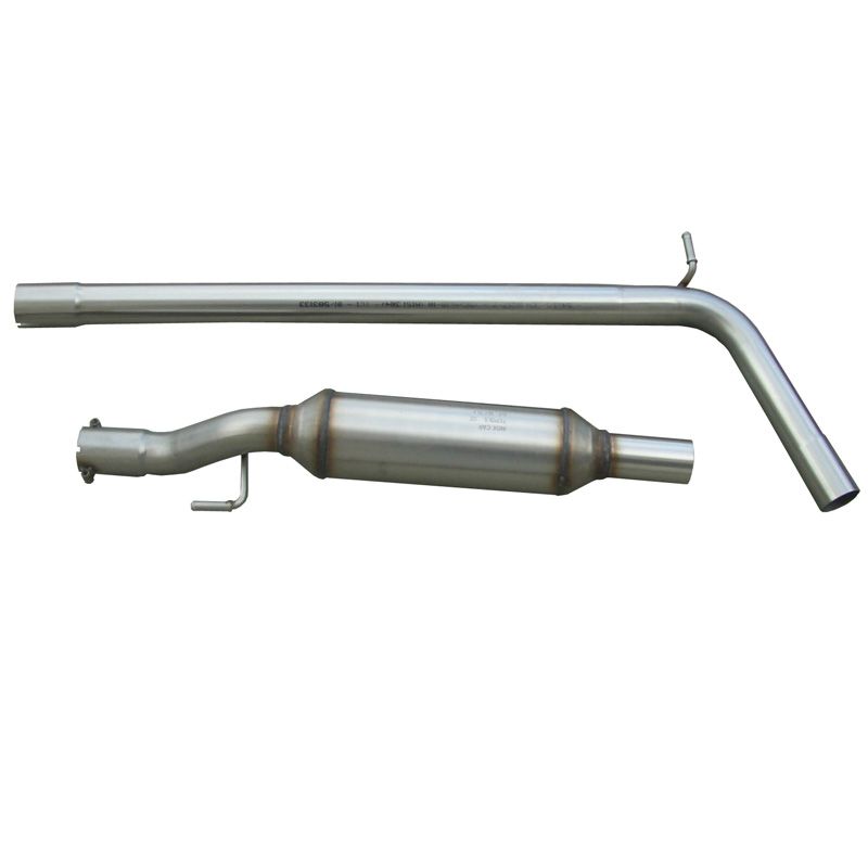 Tubo intermedio Inoxcar para Audi A1 1.4TFSi Sport (185pk) 2011- Ø55mm