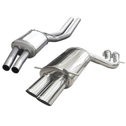 Tubo intermedio Inoxcar para Audi RS4 B5 2.7 BiTurbo 1998-2001 2x80mm Racing