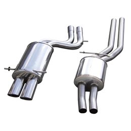 Tubo intermedio Inoxcar para Audi RS4 B5 2.7 BiTurbo 1998-2001 2x90x70mm