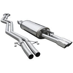 Tubo intermedio Inoxcar para BMW 3-Serie E30 M3 -1992 2x80mm Racing