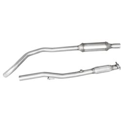 Tubo intermedio Inoxcar para Opel Adam 1.4 S Turbo 150pk 2015- 54mm Flexibel