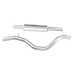 Tubo intermedio Inoxcar para Renault Megane IV GT 1.6 Tce (205pk) 2016- Ø60mm