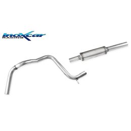 Tubo intermedio Inoxcar para Seat Leon (5F) 1.4 TSI FR (122pk) Facelift 2015-2020