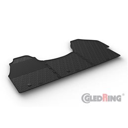 Alfombrilla goma Gledring Mercedes Sprinter Furgon 910 Cargo 5/2018- (3 piezas+clips montaje)  