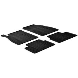 Alfombrilla goma Gledring Opel Insignia 2008-2013 (4 piezas+clips montaje) 