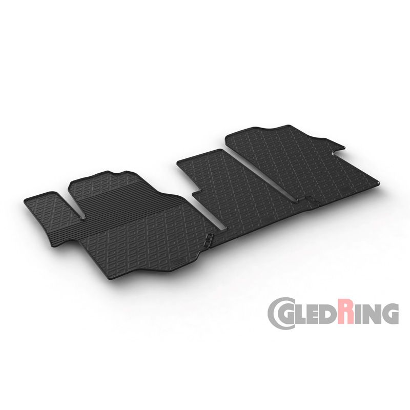 Alfombrilla goma Gledring Volkswagen Crafter 2017- & MAN TGE 2017- (3 piezas) 