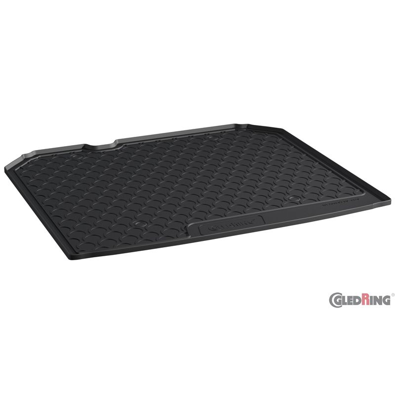 Alfombrilla goma Gledring Audi Q3 2011-2018 (Hoge laadvloer + Espacio para equipaje incl. net) 