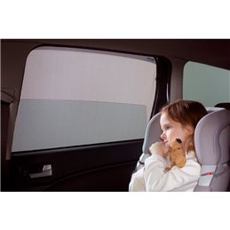 Parasoles o cortinillas Sonniboy de Climair Volkswagen Transporter T6 2015- (Solo portón trasero con revestimiento interno) 