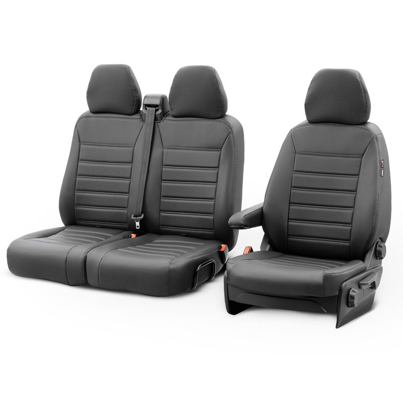 Fundas asientos especificas tela a medida Otom Ford Transit Connect 2014-2018 2+1 