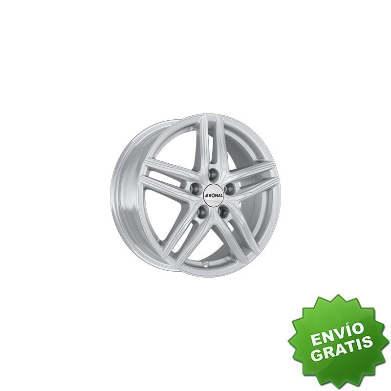 Llanta exclusiva Ronal R65 7.0x18 Et45 5x108 Plata