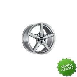 Llanta exclusiva Ronal R69 8.0x18 Et45 5x114.3 Plata Platino