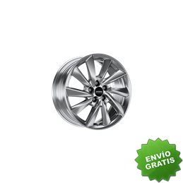 Llanta exclusiva Ronal R70 9.0x18 Et45 5x112 Plata Platino