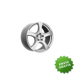 Llanta exclusiva Ronal R55 Suv 8.5x18 Et38 5x114.3 Plata Cristal