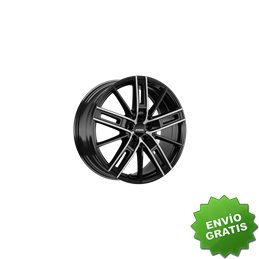 Llanta exclusiva Ronal R67 8.0x18 Et35 5x112 Jetblack-frente Pulido