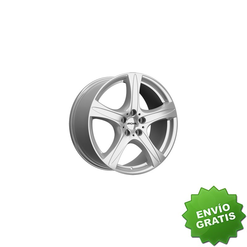 Llanta exclusiva Ronal R55 Suv 9.0x19 Et40 5x114.3 Plata Cristal