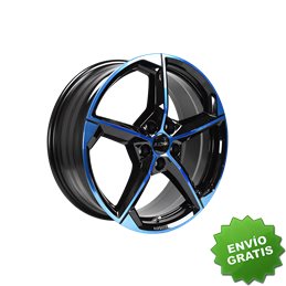 Llanta exclusiva Ronal R66 8.5x20 Et35 5x112.0 Jetblack-blue Tinted