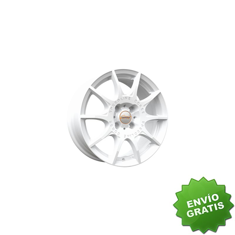 Llanta exclusiva Speedline Corse Sl2 Marmora 7.5x17 Et35 4x100 Blanco%2 0rallye