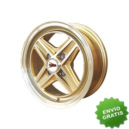 Llanta exclusiva Targa S207 5x13 4x98 Et20 58.5 Gold