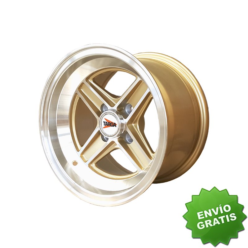 Llanta exclusiva Targa S207 8x13 4x98 Et 0 58.5 Gold