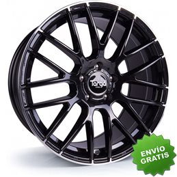 Llanta exclusiva Targa Tg2 (gloss Black   Polished Lip Tip) - 8.5x1 9 5x120 Et42.00 Cb72.6