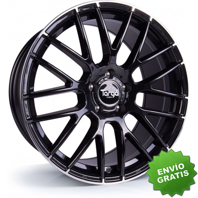 Llanta exclusiva Targa Tg2 (gloss Black   Polished Lip Tip) - 8.5x1 9 5x108 Et42.00 Cb73.1