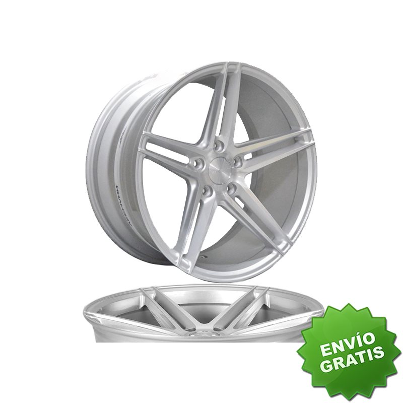 Llanta exclusiva Veemann V-fs2 8.5x19 5x120 Et35 72.6 Silver-mac Hined