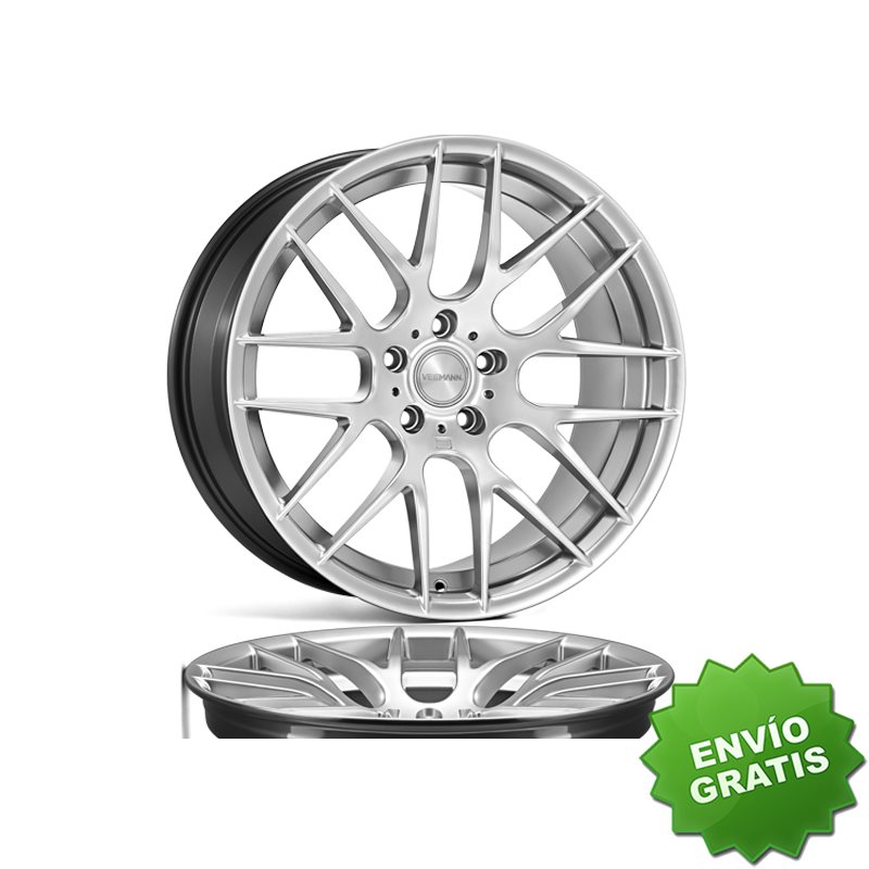 Llanta exclusiva Veemann Cv359 8.5x18 5x120 Et35 72.6 H.silver