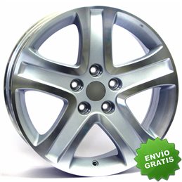 Llanta exclusiva Wsp Italy Suzuki W2850 5x114.3 Et450.000 Silver Polish Ed