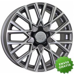 Llanta exclusiva Wsp Italy Fiat W168 5x110 Et400.000 Matt Gm Polished 