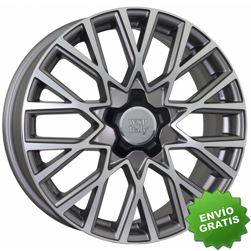 Llanta exclusiva Wsp Italy Fiat W168 5x110 Et400.000 Matt Gm Polished 