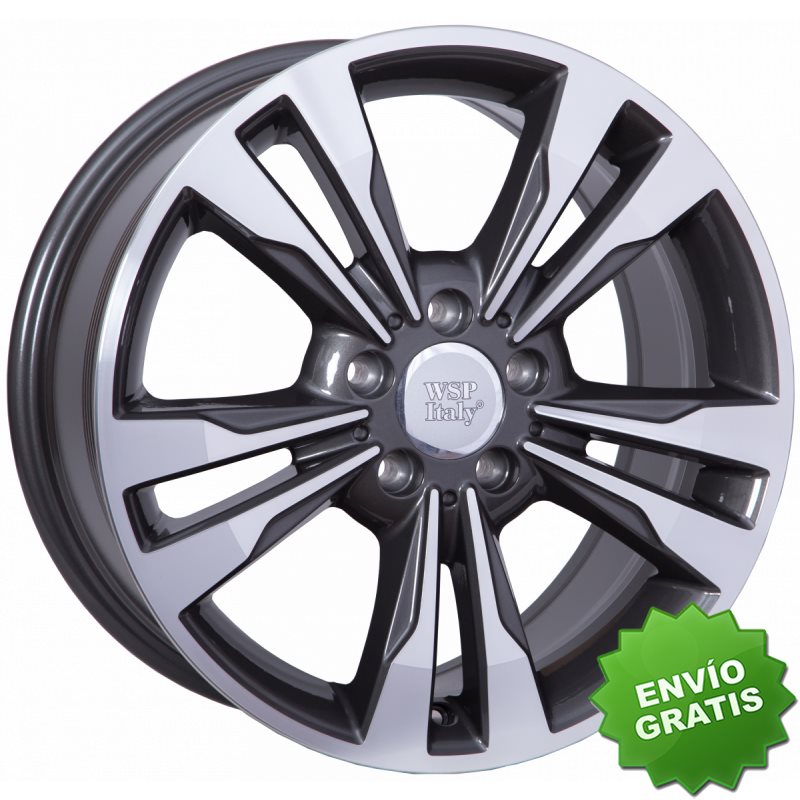 Llanta exclusiva Wsp Italy Mercedes W772 5x112 Et440.000 Anthracite Pol Ished