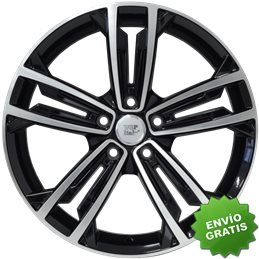 Llanta exclusiva Wsp Italy Vw W471 5x112 Et490.000 Glossy Black Polis Hed
