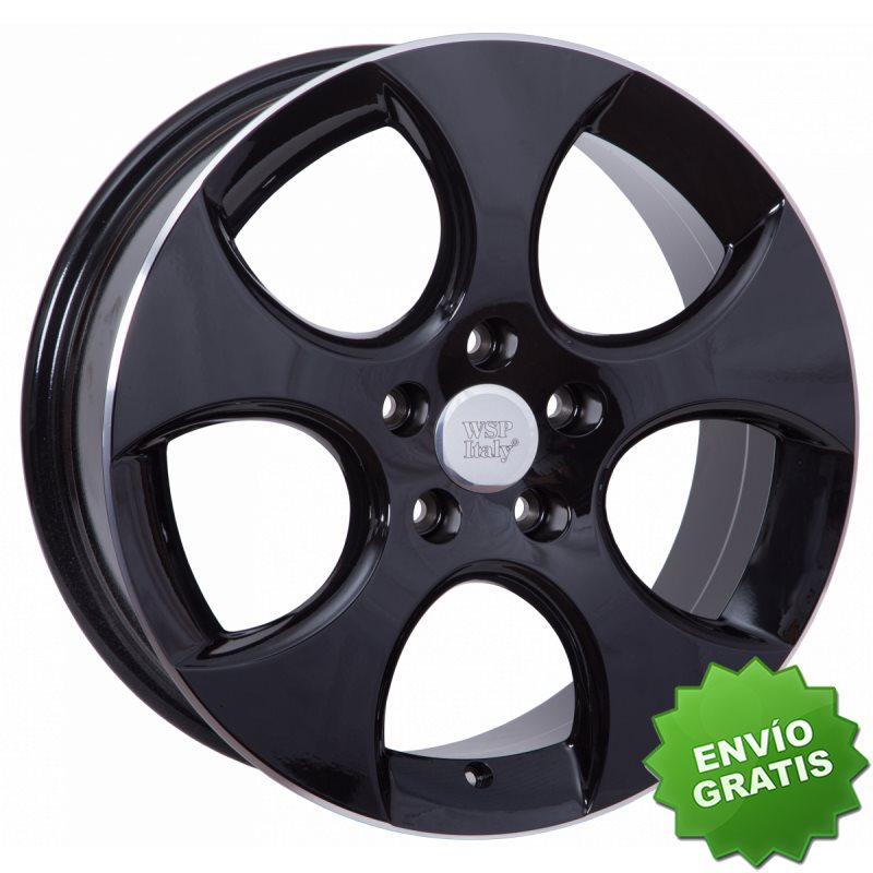 Llanta exclusiva Wsp Italy Vw W444 5x112 Et510.000 Glossy Black Lip%2 0polished