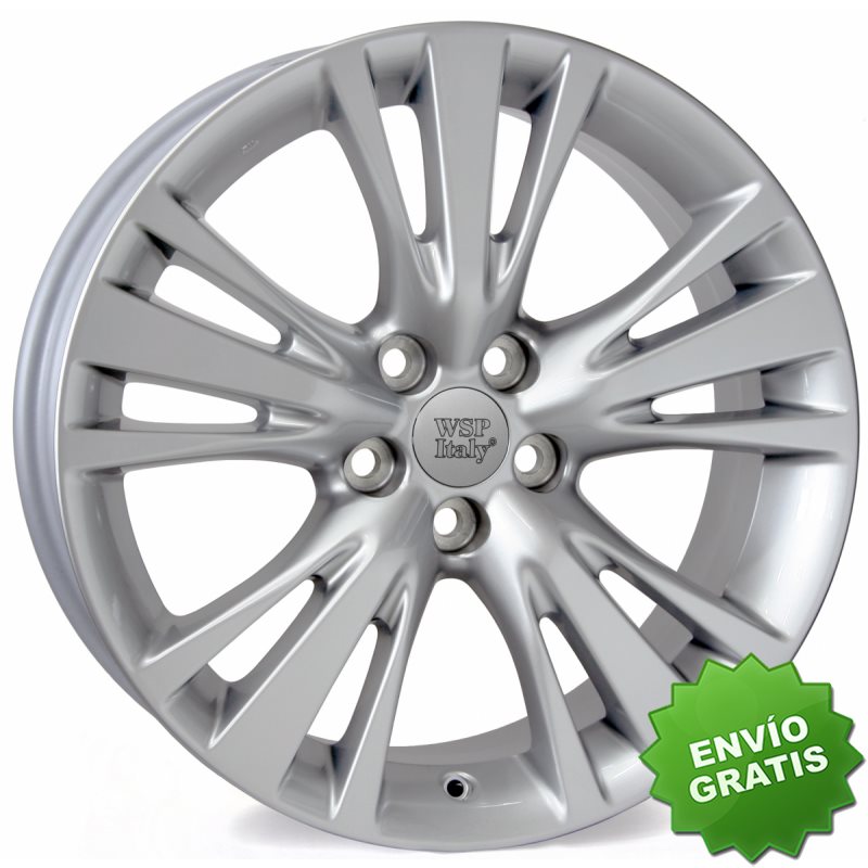 Llanta exclusiva Wsp Italy Lexus W2654 5x114.3 Et350.000 Hyper Silver