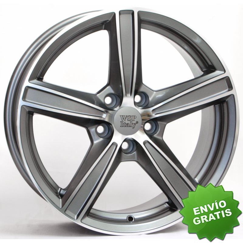 Llanta exclusiva Wsp Italy Volvo W1254 5x108 Et490.000 Anthracite Polis Hed