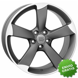 Llanta exclusiva Wsp Italy Audi W567 5x112 Et450.000 Matt Gm Polished 