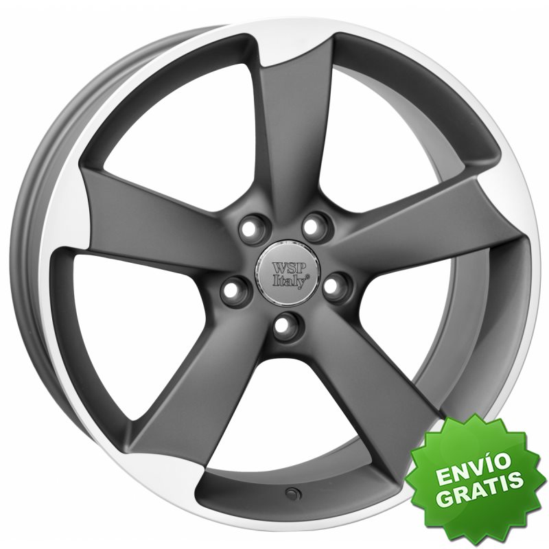 Llanta exclusiva Wsp Italy Audi W567 5x112 Et450.000 Matt Gm Polished 